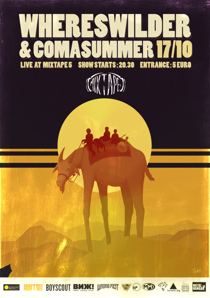 Whereswilder & Comasummer Poster
